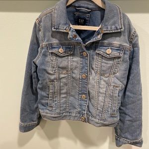 Gap girls denim jacket size S